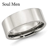Engraved Duck Feet Decal Titanium Steel Rings