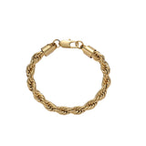 Stainless Steel Rope Bracelet 8mm 7inch 8inch SB021