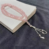 8mm 99 Beads Crystal Prayer Beads Crystal Bracelet Tasbih Masbaha