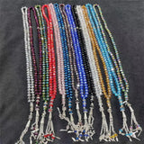 8mm 99 Beads Crystal Prayer Beads Crystal Bracelet Tasbih Masbaha