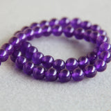 8mm Purple Kunzite Round Beads DIY 15inch Jewelry Making