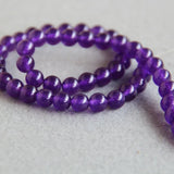 8mm Purple Kunzite Round Beads DIY 15inch Jewelry Making