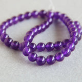 8mm Purple Kunzite Round Beads DIY 15inch Jewelry Making