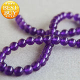8mm Purple Kunzite Round Beads DIY 15inch Jewelry Making