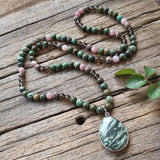 8mm African Turquoise Smokey Quartz Rose Quartz Stone Beads