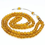 8mm Allah Mohammed Rosary Tasbih Misbaha Muslim Prayer Beads 99 Beads