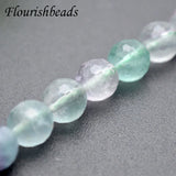 Fluorite Faceted Round Bead Mix for Jewelry Making