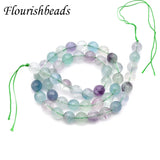 Fluorite Faceted Round Bead Mix for Jewelry Making