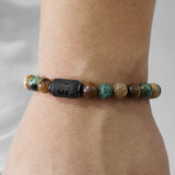 8mm Beaded Bracelets Meditation 12 Constellation Bracelets African Howlite