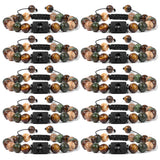 8mm Beaded Bracelets Meditation 12 Constellation Bracelets African Howlite