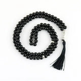 8mm Agate Decorative Beads 99 Islamic Rosary Allah Bracelet Tassel Pendant