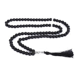 8mm Agate Decorative Beads 99 Islamic Rosary Allah Bracelet Tassel Pendant