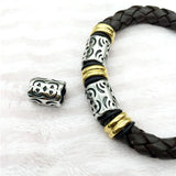 8mm Large Hole Stainless Steel Bead for European Charms Bracelet DIY