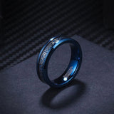 8mm Tungsten Carbide Ring for Men Women Size 7-12