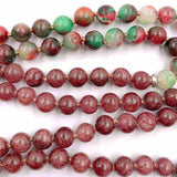 8mm Chalcedony 108 Beads Tassel Necklace Lucky Cuff Wrist Meditation