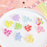 8mm Transparent Square Acrylic Beads for DIY Phone Chain