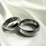 8mm Tungsten Carbide Wedding Bands Set - Couple Engagement Rings