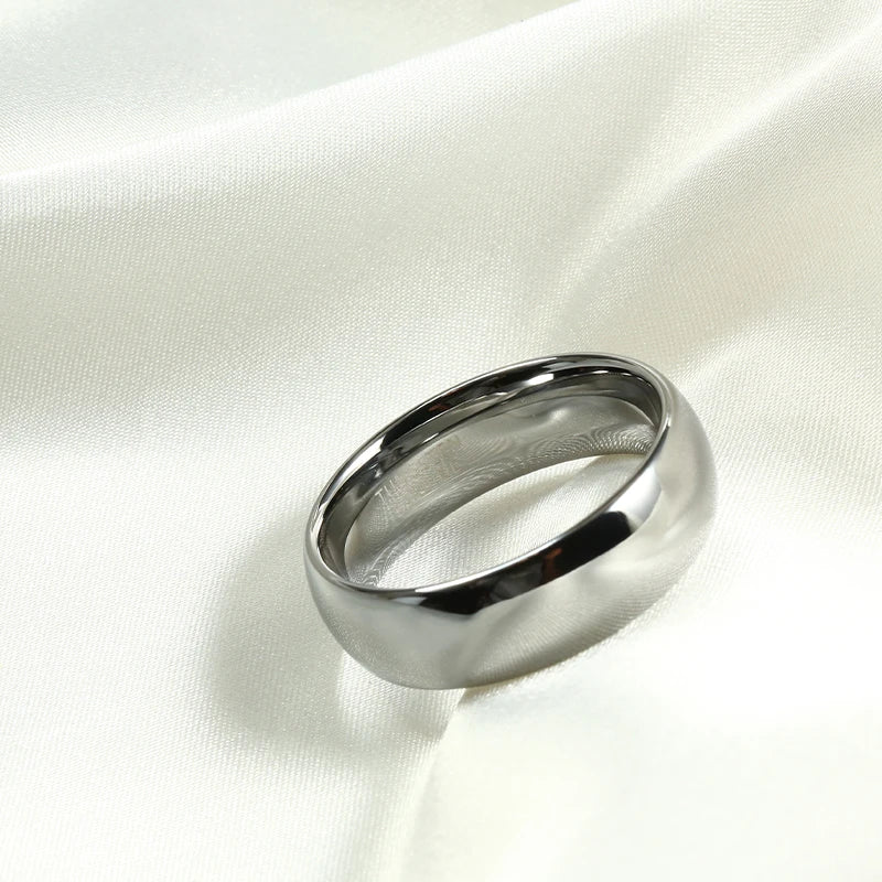 8mm Tungsten Carbide Wedding Bands Set - Couple Engagement Rings
