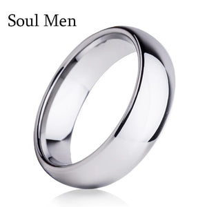 8mm Tungsten Carbide Wedding Bands Set - Couple Engagement Rings