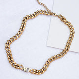 8mm Cuban Thick Name Necklace 314L Stainless steel Personalized Pendant
