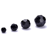 200pcs 8mm Czech Glass Beads Crystal For Jewelry Making
