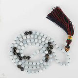8mm Agate Aquamarine Tiger Eye Stone Bracelet Classic Chakra Bless Seven Chakras