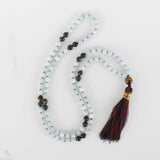 8mm Agate Aquamarine Tiger Eye Stone Bracelet Classic Chakra Bless Seven Chakras