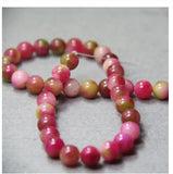 8mm Multicolor Round Natural Stone Beads for DIY Necklace Bracelet