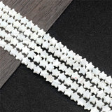 8mm Mother Of Pearls Shell Pentagram Beads for Jewelry Making