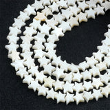 8mm Mother Of Pearls Shell Pentagram Beads for Jewelry Making