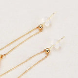 8mm Freshwater Pearls Drop Earrings for Women