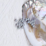 8mm Gray Round Freshwater Pearl for Jewelry Making