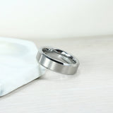 8mm Tungsten Waterproof Ring Sagittarius Logo Size 8-13.5