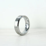 8mm Tungsten Waterproof Ring Sagittarius Logo Size 8-13.5