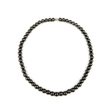 8mm Hematite Stone Therapy Magnetic Necklace