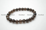 8mm Matte Smoky Quartz Stone Bracelets