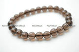 8mm Matte Smoky Quartz Stone Bracelets