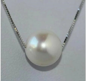 Natural Australian South Sea Pearl Pendant Necklace 18inch