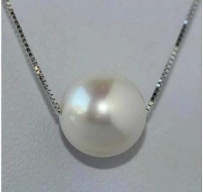 Natural Australian South Sea Pearl Pendant Necklace 18inch