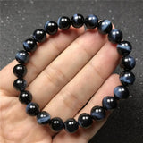 8mm Tiger's Eye Bracelet Natural Stone Beads Healing Jewelry