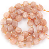 8mm Lapis Apatite Moonstone Spacer Beads Jewelry Making DIY