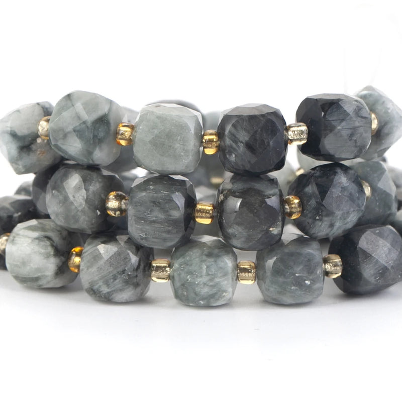 8mm Lapis Apatite Moonstone Spacer Beads Jewelry Making DIY