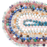 8mm Lapis Apatite Moonstone Spacer Beads Jewelry Making DIY
