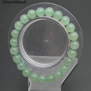 Green Aventurine Stone Round Bead Bracelet