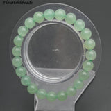 Green Aventurine Stone Round Bead Bracelet