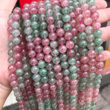 8mm Strawberry Quartz Stone Beads Round