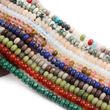8mm Natural Stone Bead Rondelle Shape Loose Spacer Abacus Quartz Turquois Bead