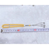 8mm Stone Agate Bead Tassel Pendant 33 Prayer Beads Islamic Tasbih Rosary
