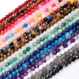 8mm Natural Stone Faceted Loose Beads for Jewelry Making