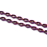 8mm Hematite Beads Colorful Oval Spacer for Jewelry Making